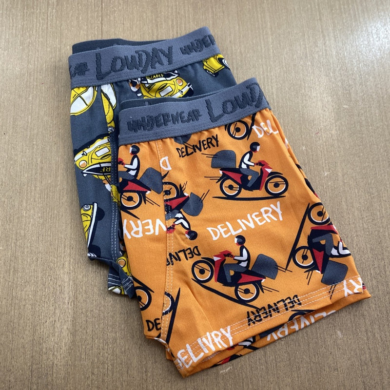 Cueca Boxer Infantil Romantic Estampada